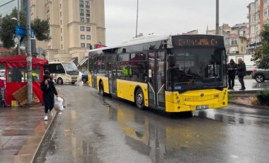 Otobüsün altında kalan kadın can verdi!