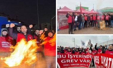 İşçiler, Erdoğan'ın yasağını dinlemiyor: Yüzde 100 katılımla grev