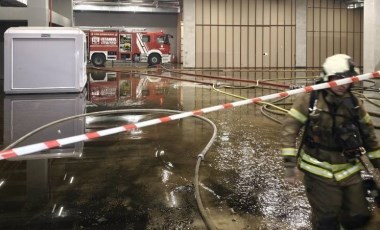 Son Dakika... İstanbul Finans Merkezi'nde yangın