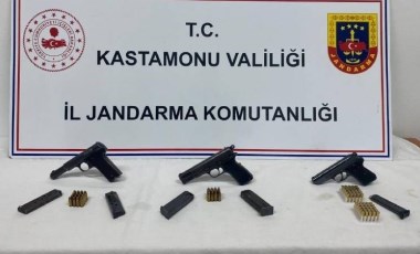 Kastamonu'da ruhsatsız silah operasyonu: 1 gözaltı