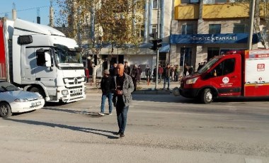 Mersin'de TIR'ın çarptığı yaya kurtarılamadı: Sürücü gözaltında!