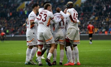 Kayseri deplasmanında 5 gollü galibiyet: Lider Galatasaray puan farkını 8'e yükseltti! Kayserispor 1-5 Galatasaray