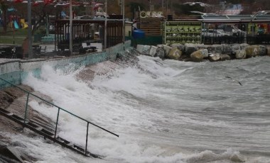 Tekirdağ'da deniz ulaşımına poyraz engeli!