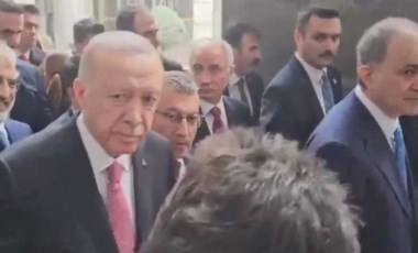 AKP'li Cumhurbaşkanı Erdoğan, asgari ücret sorusunu duymazdan geldi