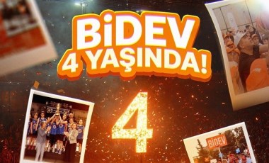 BİDEV 4 yaşına girdi; amaç basketbola devamlı destek