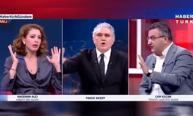 Nagehan Alçı ve Cem Küçük birbirine girdi: Canlı yayında 'İmralı' tartışması!