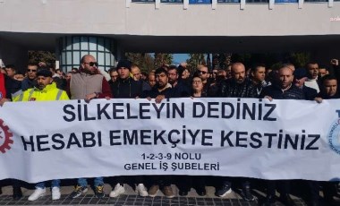 SGK borcu nedeniyle belediyelerin gelirlerine el konmasına işçiler isyan etti: Maaşlarımızı alamazsak İzmir sokakları kırmızıya bürünecek