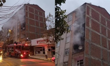 Elazığ’da korkutan ev yangını!