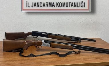 Tekirdağ'da jandarma operasyonu: Ruhsatsız tabanca ve av tüfeği ele geçirildi