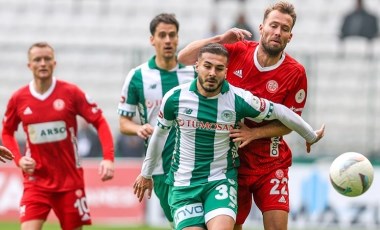 Konyaspor, Antalyaspor ile puanları paylaştı!