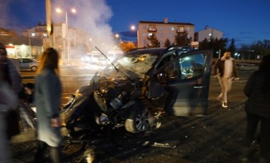 Ankara'da feci kaza: 1’i ağır 9 kişi yaralandı!