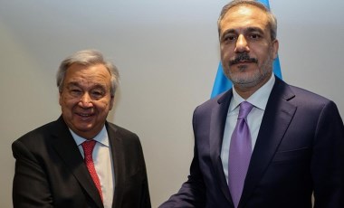 Hakan Fidan, BM Genel Sekreteri Guterres ile Suriye'yi görüştü