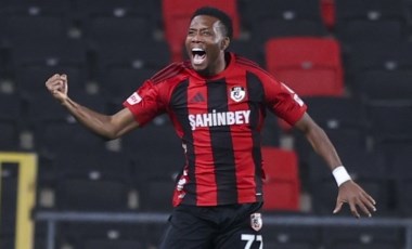 David Okereke seriye bağladı: Gaziantep FK'ye tek gol yetti!