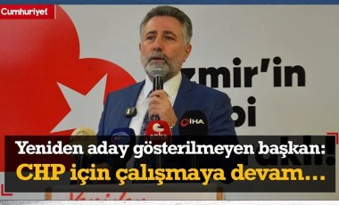 Yeniden aday gösterilmeyen Çeşme Belediye Başkanı Ekrem Oran CHP'ye rest çekti...