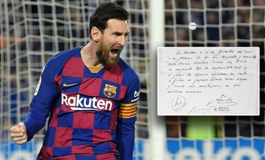 Lionel Messi'nin kariyerindeki tarihi peçete açık artırmaya çıkıyor: Başlangıç fiyatı dudak uçuklattı!