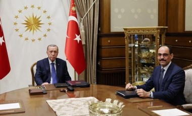 Erdoğan, MİT Başkanı Kalın'ı kabul etti