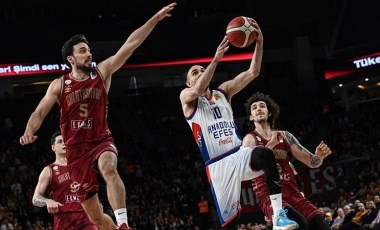 Galatasaray Ekmas, dev maçta Anadolu Efes'i geçemedi!