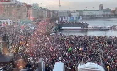 Almanya'da yaklaşık 100 bin kişi, aşırı sağı protesto etti