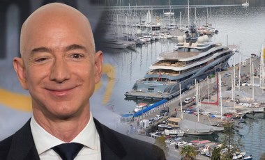 Jeff Bezos'un ultra lüks yatı 'Flying Fox' Fethiye'de