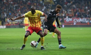 Gol sesi çıkmadı: Beşiktaş, Kayseri'den 1 puanla döndü! Kayserispor 0-0 Beşiktaş