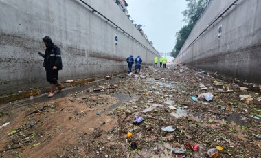 Antalya'da 1 kişinin öldüğü su dolu alt geçitte felaketin izi gün ağarınca ortaya çıktı