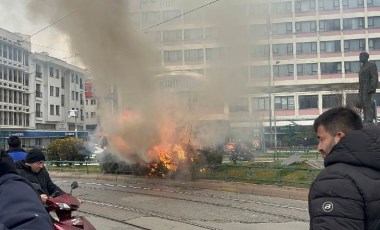 Eskişehir’de korkutan yangın... Yurttaşlar paniğe kapıldı!