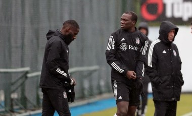 Beşiktaş'ta Masuaku takımla idmana çıktı