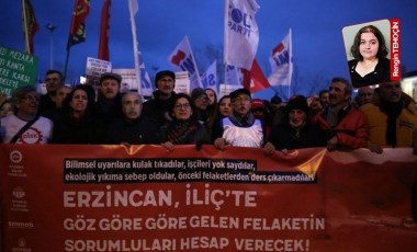 Emek ve meslek örgütlerinden 'İliç' protestosu: Felaketin tüm sorumluları hesap vermeli