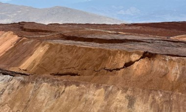 Erzincan'da maden faciası öncesi oluşan 'çatlak fotoğrafları' bilirkişi raporunda