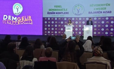 DEM Parti yerel seçim bildirgesini açıkladı