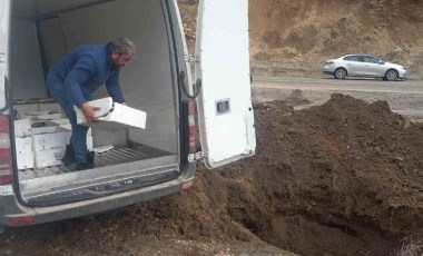 Tunceli’de nakil ve sevk belgesi olmayan 450 kilo somon imha edildi