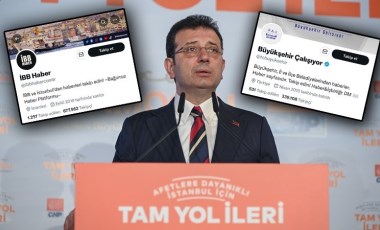 'İBB Haber' ve 'Büyükşehir Çalışıyor' hesapları İmamoğlu 'aleyhine' paylaşımlara başladı: 'Yöneticisi Murat Kurum'la anlaştı' iddiası