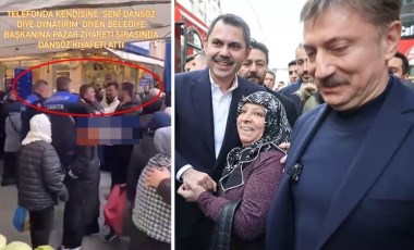 'Seni dansöz diye oynatırım' diyen AKP'li belediye başkanına 'dansöz 'kıyafeti fırlatıldı