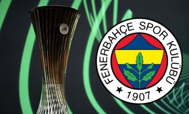 Son Dakika: Fenerbahçe'nin Konferans Ligi'ndeki rakibi belli oldu!