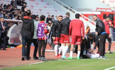 Süper Lig'de talihsiz sakatlık: Hastaneye götürüldü!