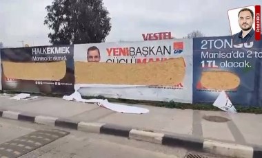 Manisa’da CHP adayının çalışmasına çirkin saldırı