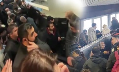 Yenikapı-Atatürk metrosunda arıza: Yürüyen merdiven ters yöne hareket etti