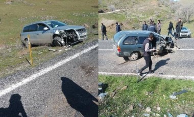 Diyarbakır’da feci kaza... İki otomobil kafa kafaya çarpıştı: Ölü ve yaralılar var!