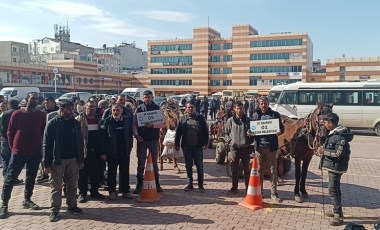 At arabacılarından Murat Kurum'a tepki: 'Sözler tutulsun'