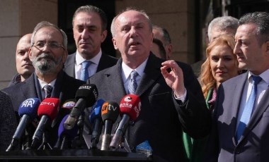 Muharrem İnce'den YSK'ye sert tepki: 'Aldıkları kararları tanımıyorum'