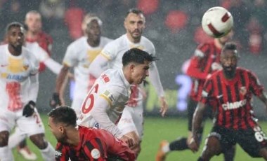 Antep'te kazanan çıkmadı! Gaziante FK 1-1 Mondihome Kayserispor