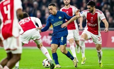 Hollanda'daki dev maçta Ajax'tan PSV Eindhoven'a çelme!