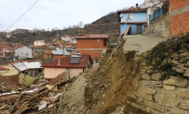 Tokat'ta 'heyelan' önlemi: 39 ev boşaltıldı, 4'ü yıkıldı