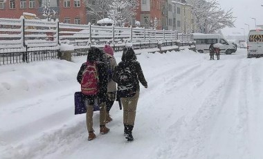 Ardahan ve Van'da eğitime kar yağışı nedeniyle ara verildi!