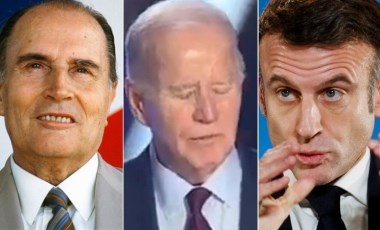 Biden'dan bir yeni gaf daha: Macron'u, Mitterrand ile karıştırdı