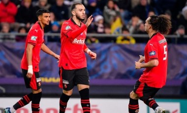 Rennes, Fransa Kupası'nda çeyrek finali 6 golle aldı!