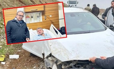 Erdoğan'ın toplantısı için yola çıkmıştı... AKP'li İlçe Başkanı trafik kazası geçirdi