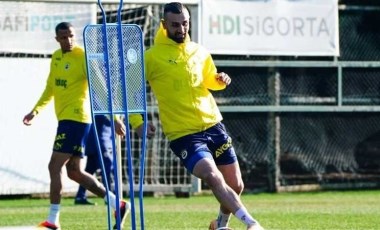 Serdar Dursun, Fenerbahçe ile ilk idmanına çıktı