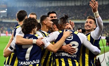 Fenerbahçe, Pendikspor engelini 4 golle geçti! Fenerbahçe 4-1 Pendikspor