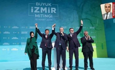 Erdoğan İzmir’de miting yaptı, İBB Başkanı İmamoğlu’na yüklendi: Aklı İstanbul’da